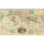 Рисунок - Английская Карта Мира. №-37p